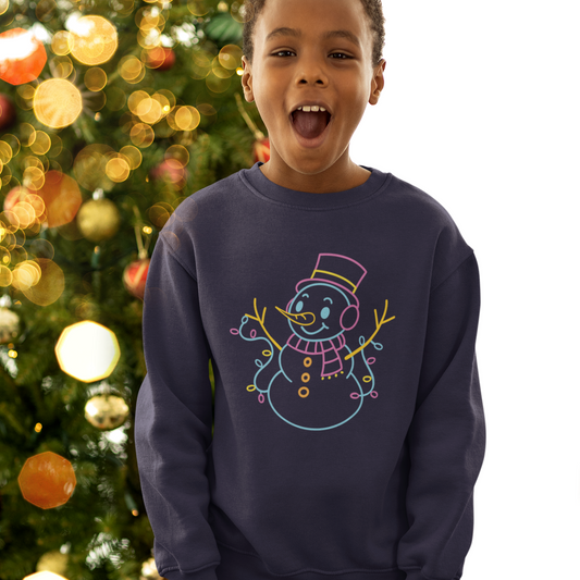 Neon Frosty Fun Youth & Toddler Sweatshirt