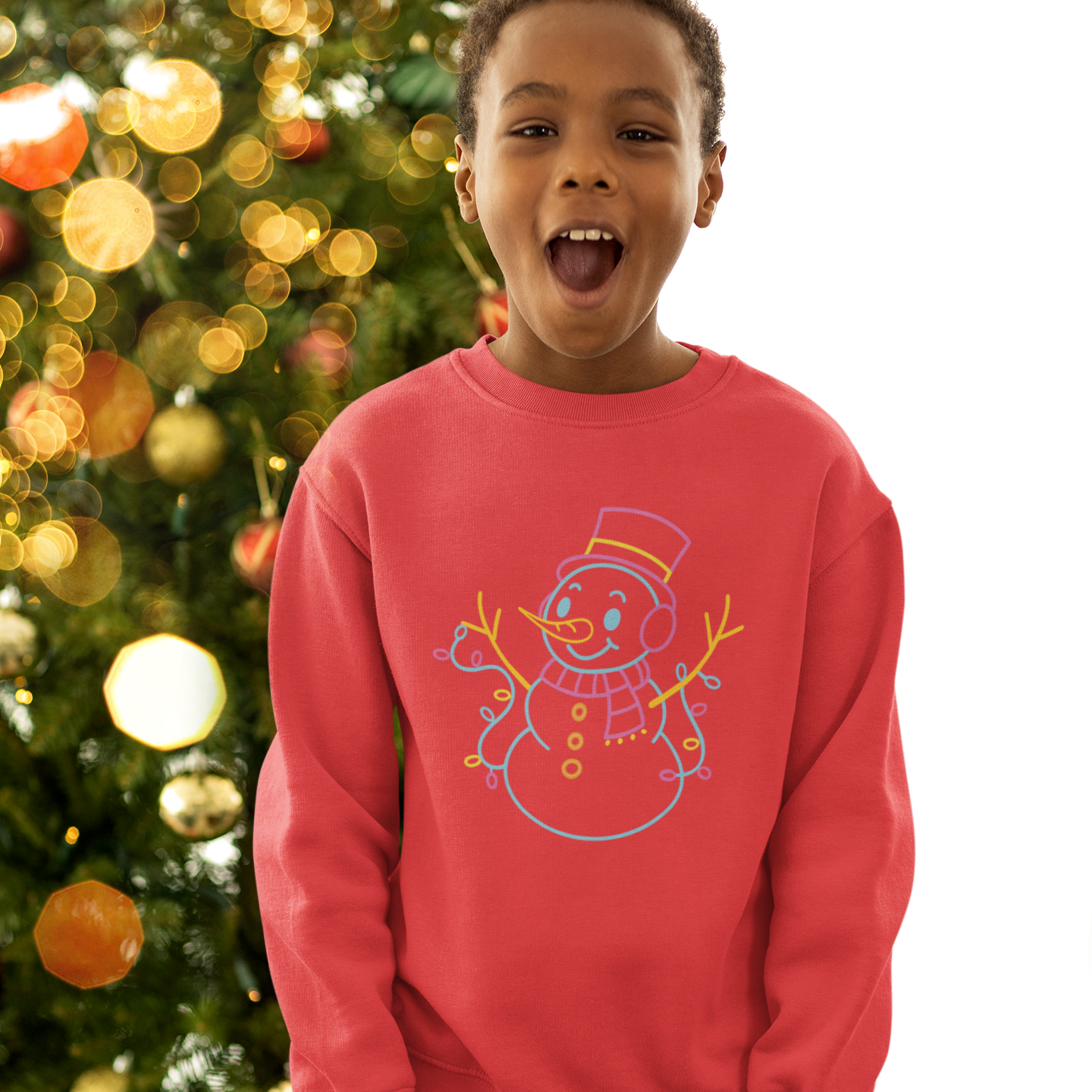 Neon Frosty Fun Youth & Toddler Sweatshirt