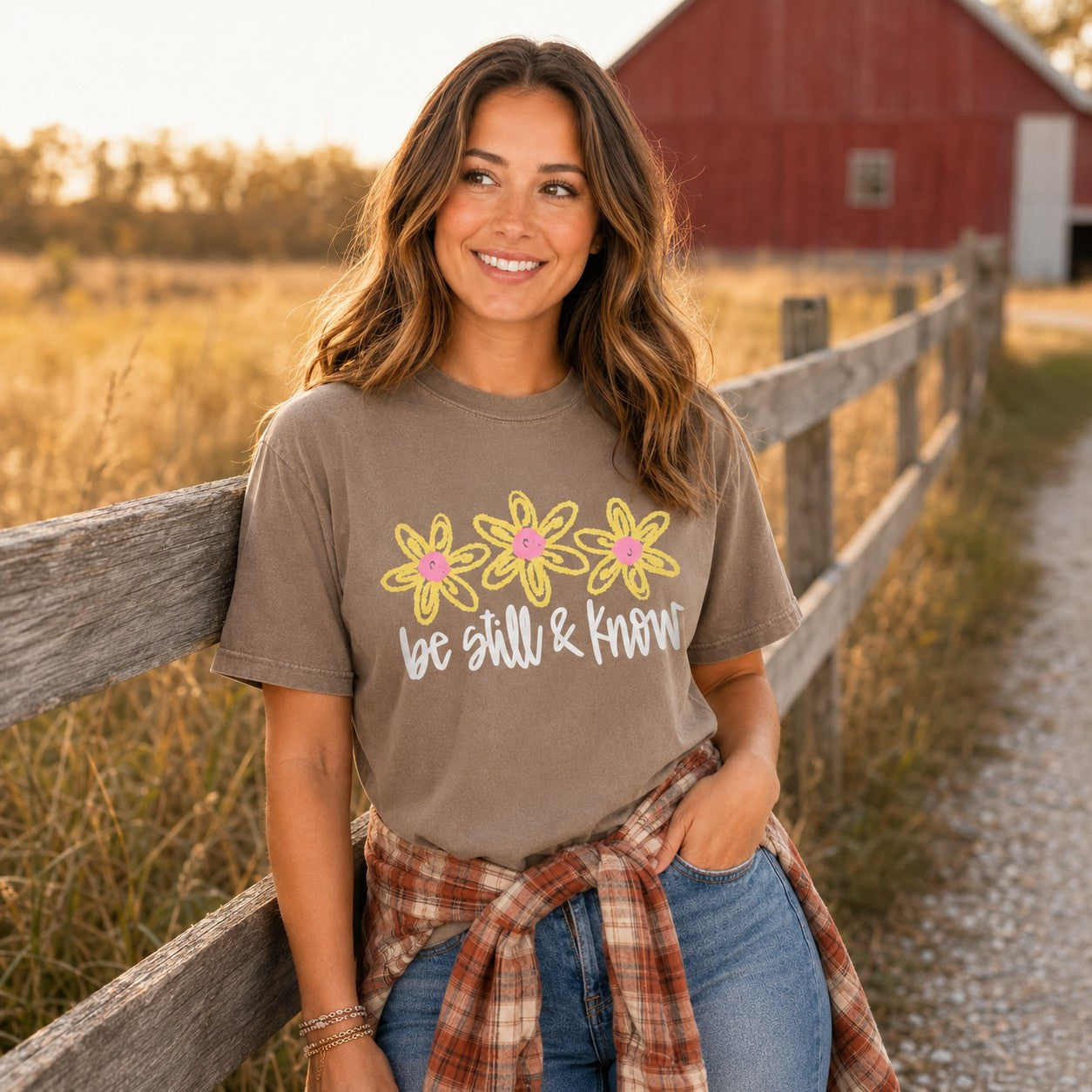 Be Still And Know Adult Graphic Tee