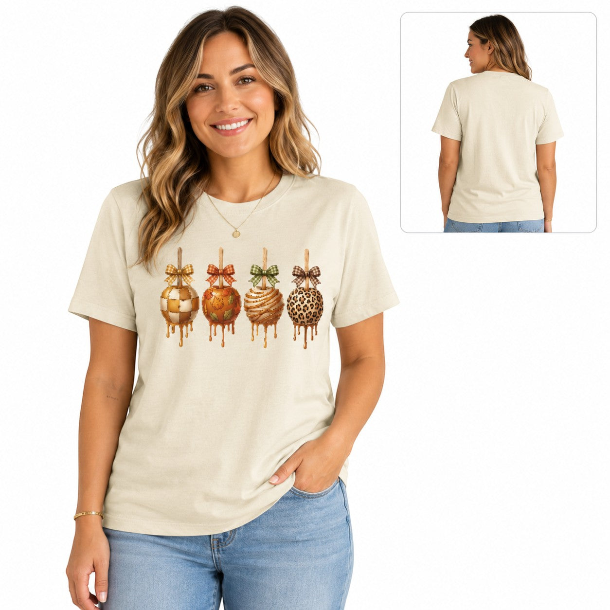 Caramel Apple Lover Adult Graphic Tee