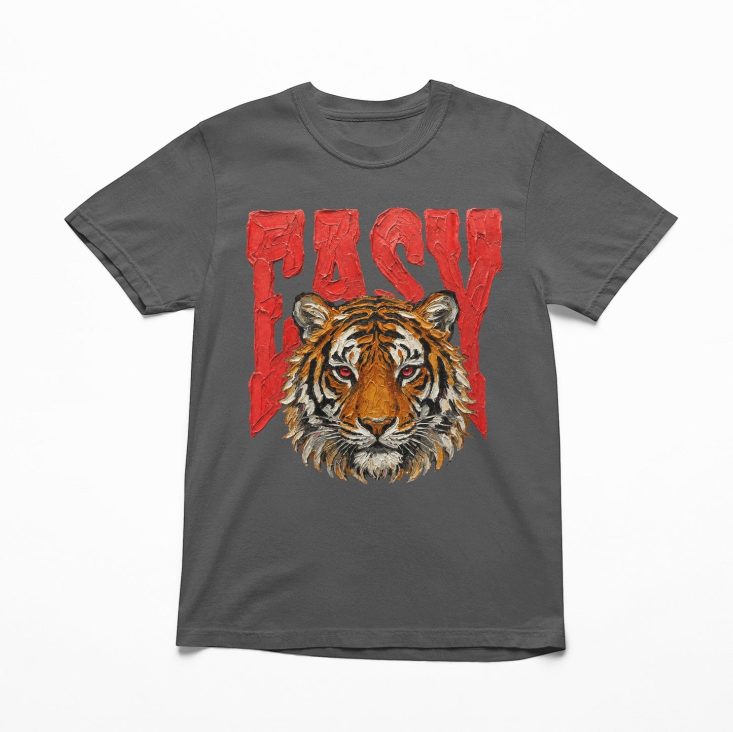 Painted Easy Tiger Adult Graphic Tee