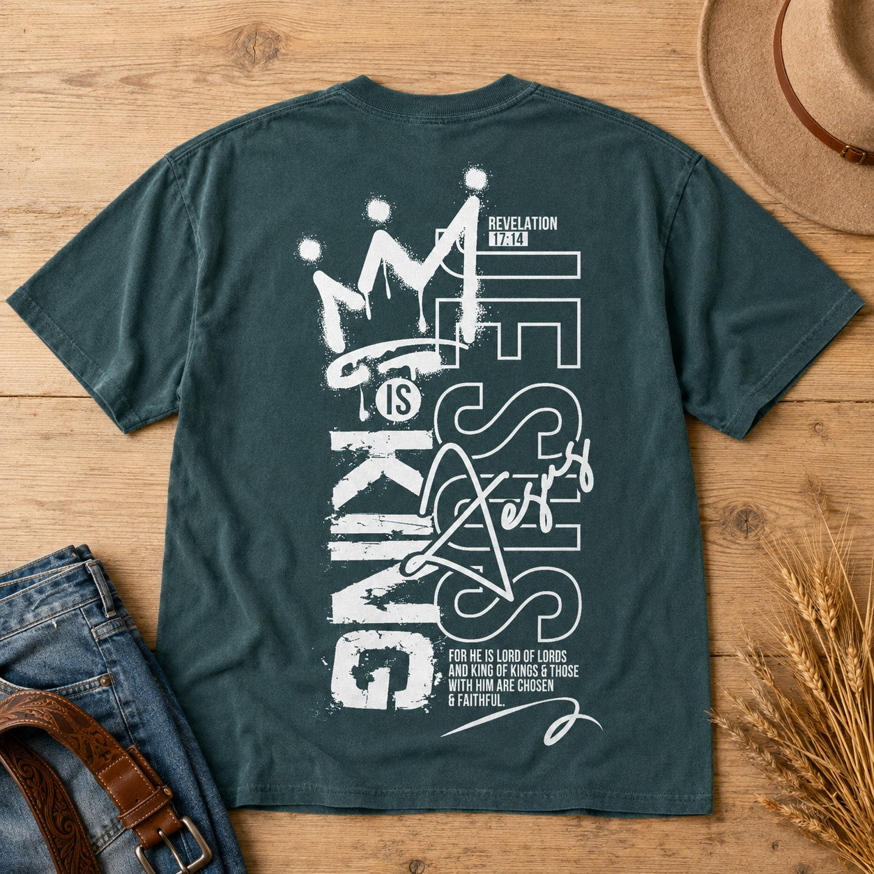 Jesus Is King Graphic Tee