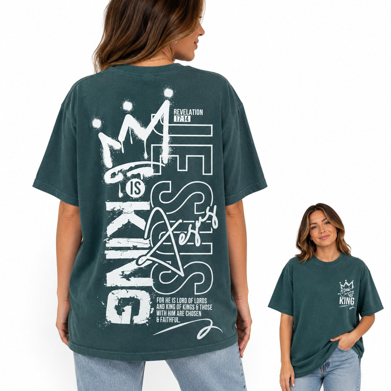 Jesus Is King Graphic Tee