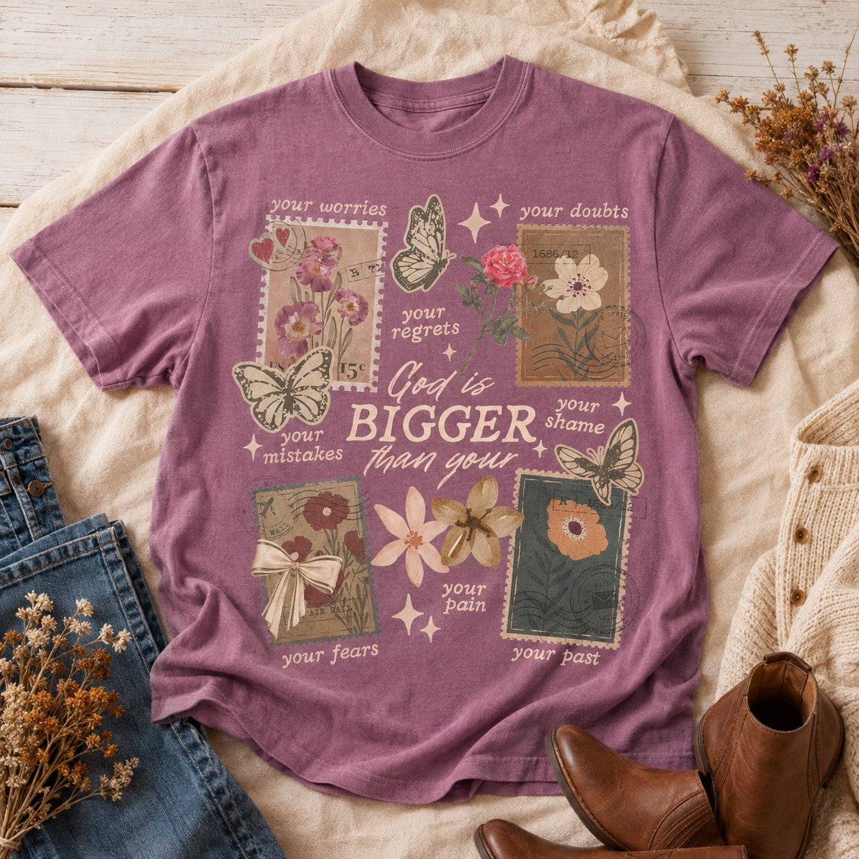 God Is Bigger Graphic Tee
