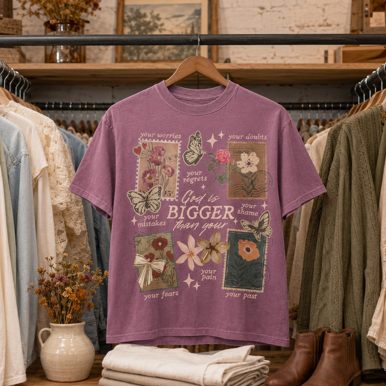 God Is Bigger Graphic Tee