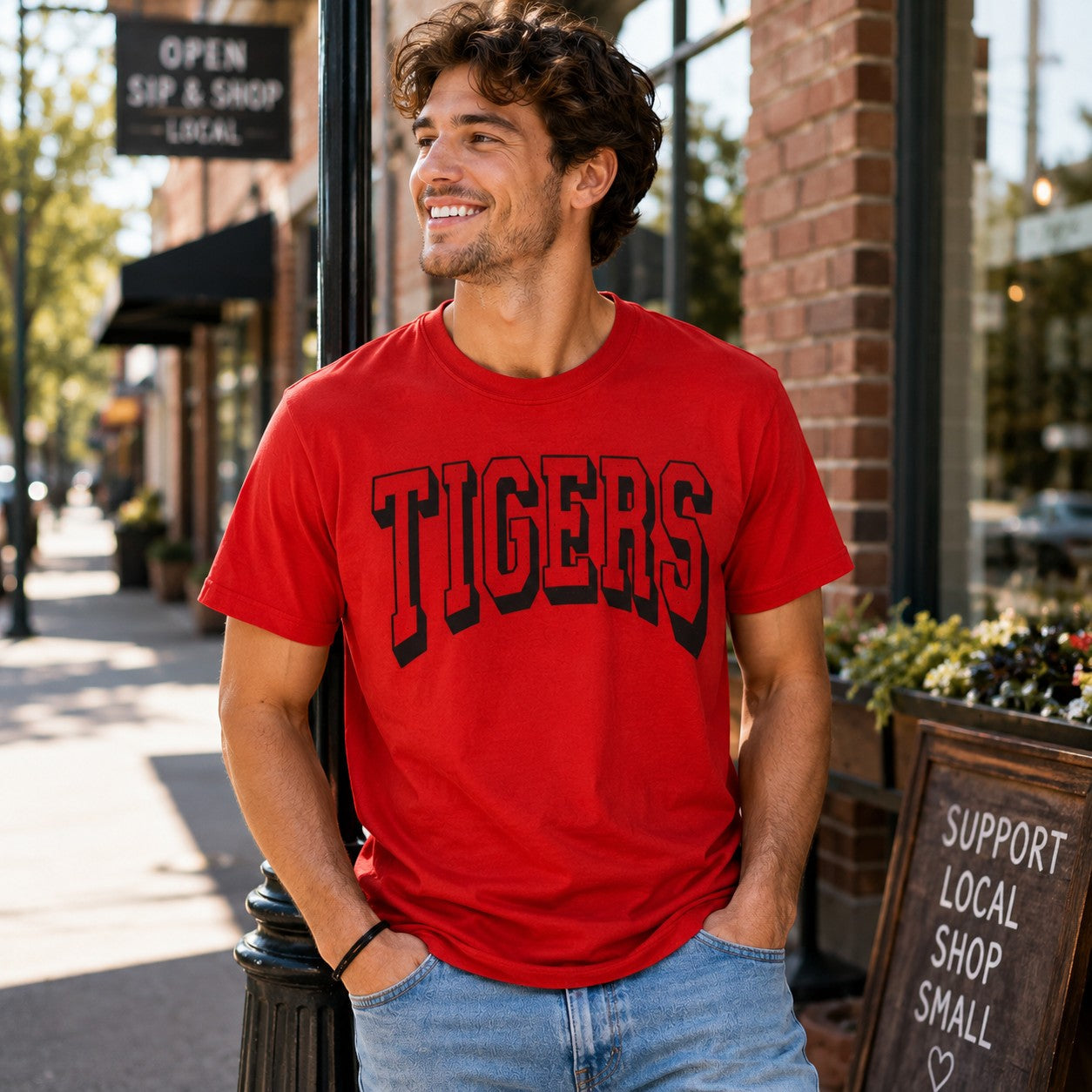 Team Spirit Adult Graphic Tee