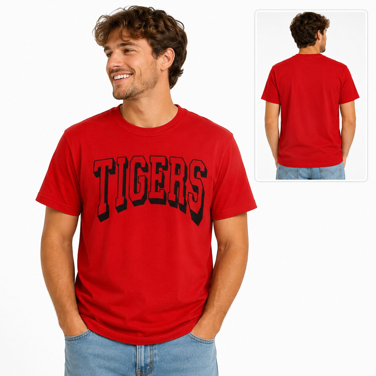 Team Spirit Adult Graphic Tee