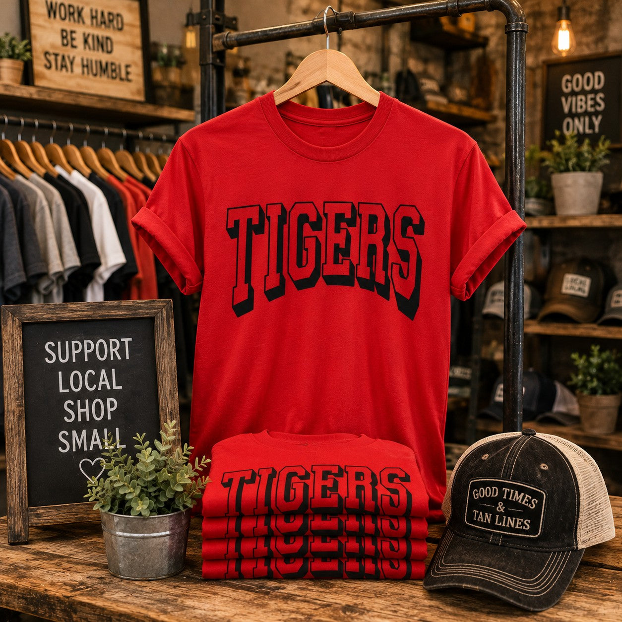 Team Spirit Adult Graphic Tee