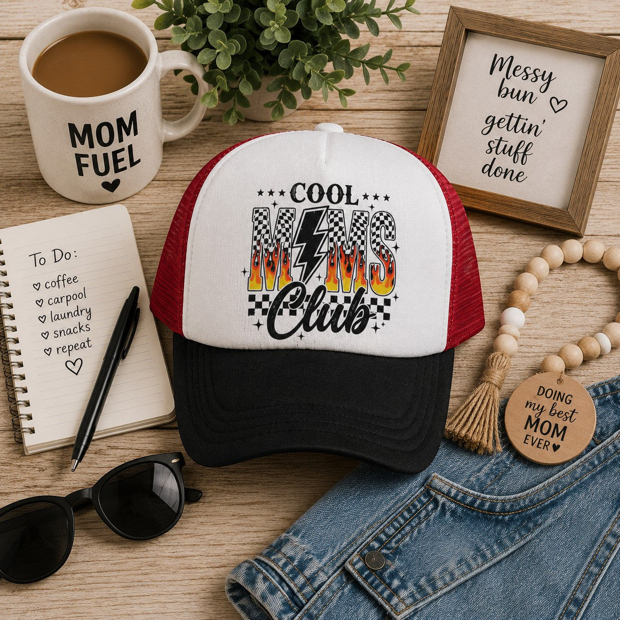 Cool Moms Club Trucker Hat