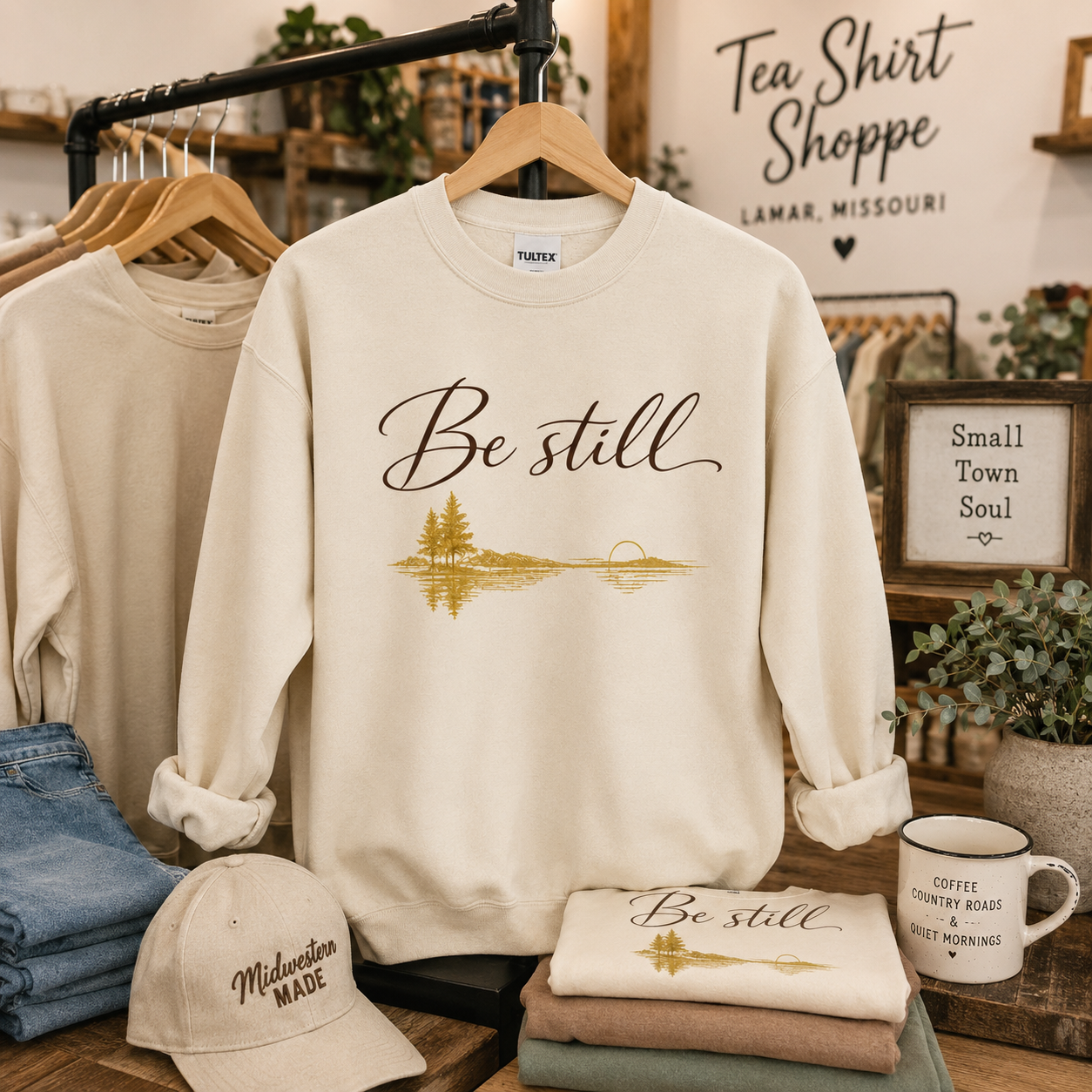 Be Still Graphic Sweatshirt