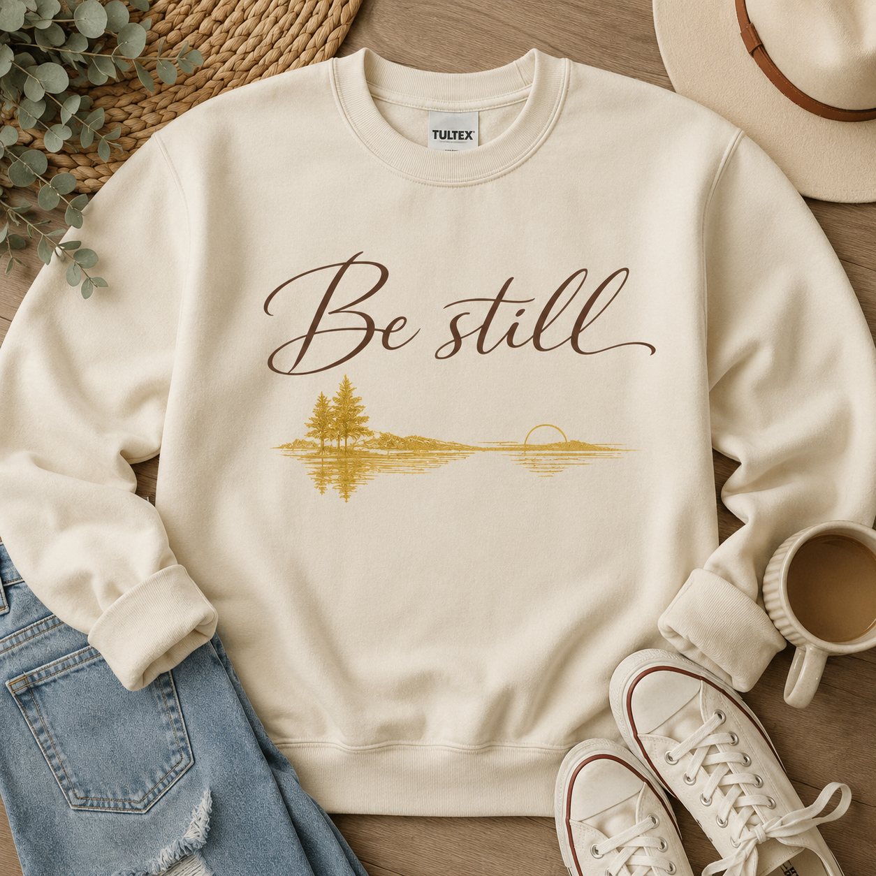 Be Still Graphic Sweatshirt