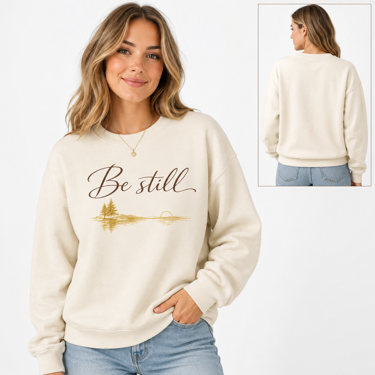 Be Still Graphic Sweatshirt