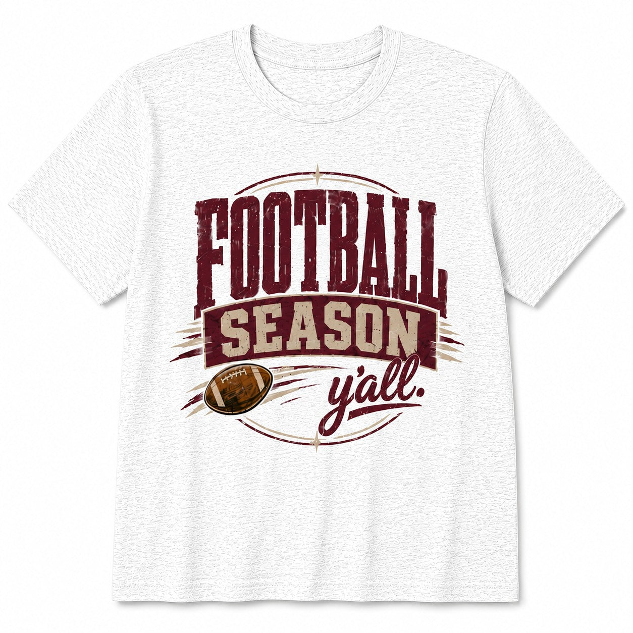 Football Ya'll Adult Graphic Tee