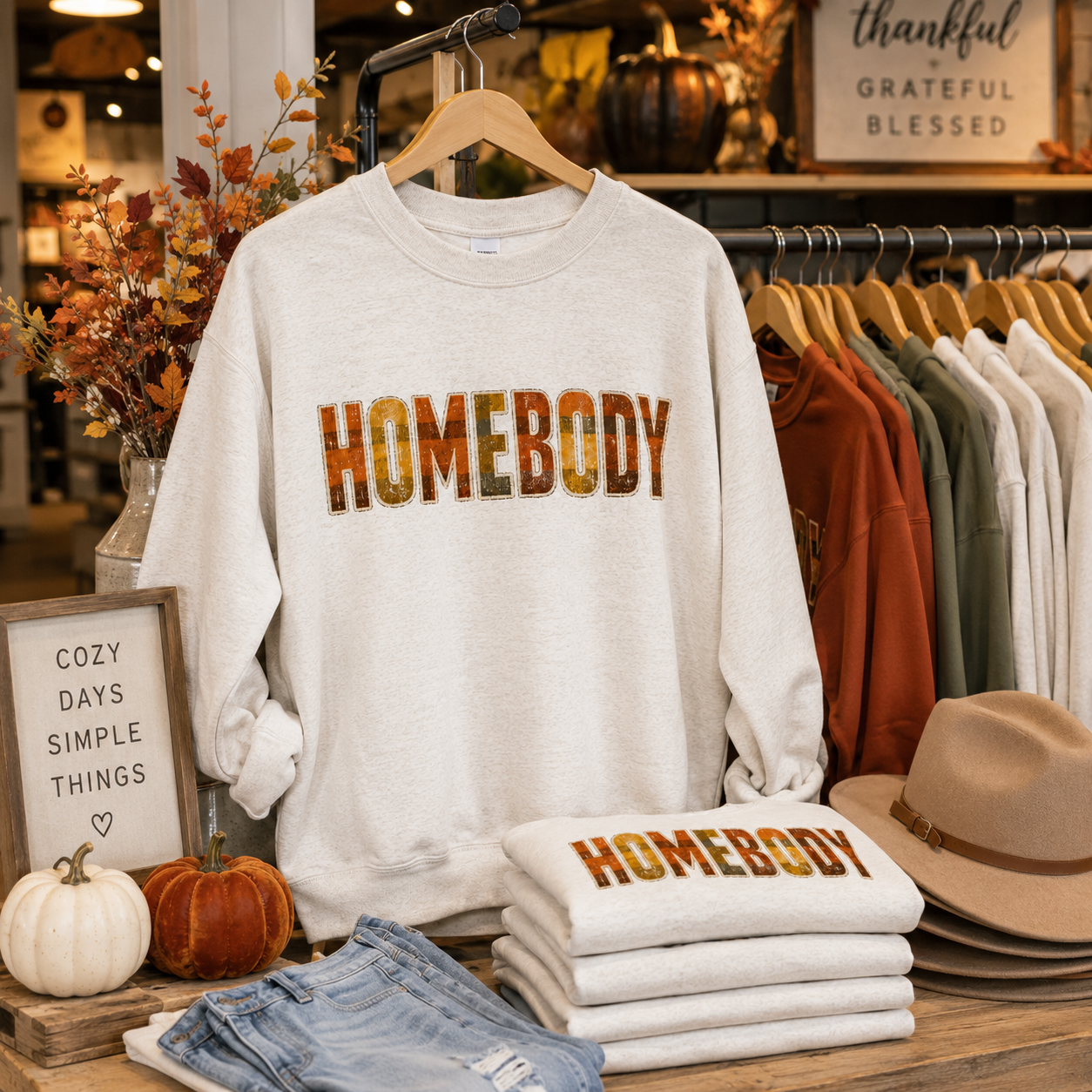 Homebody Graphic Sweatshirt