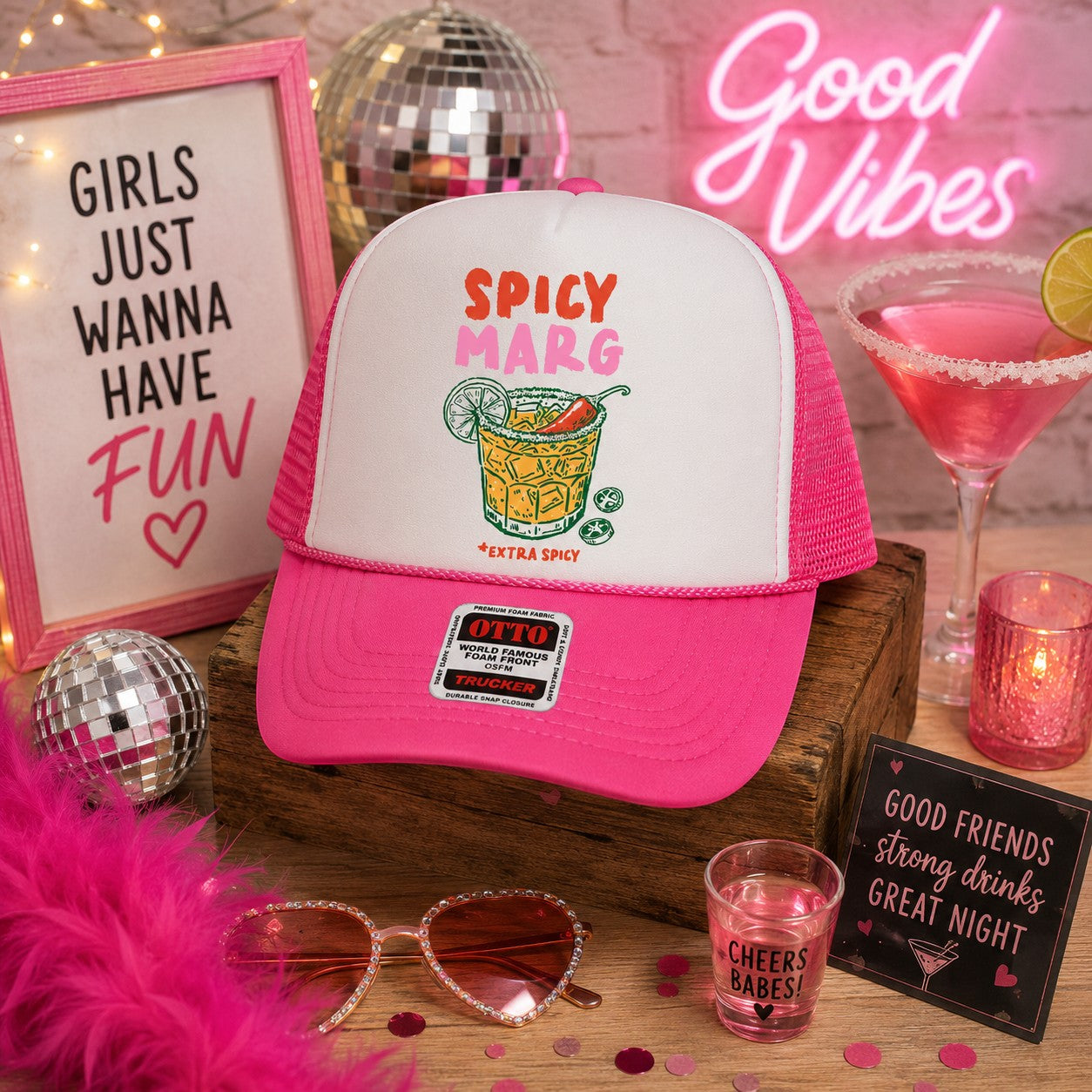 Spicy Marg Trucker Hat