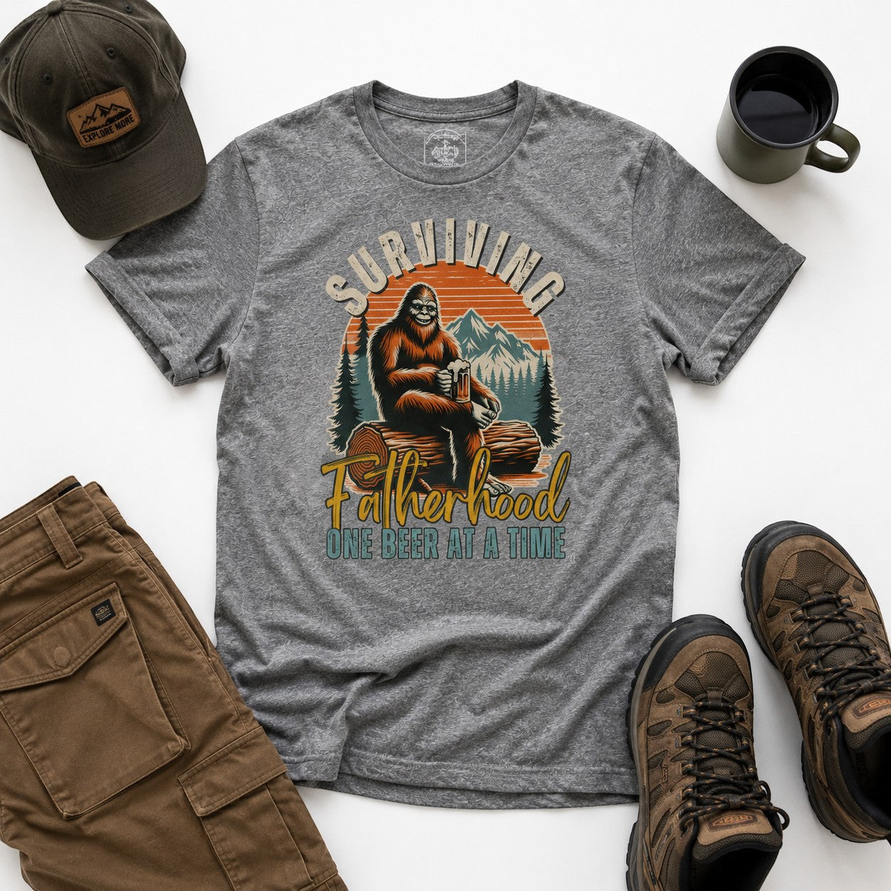 Surviving Fatherhood Adult Graphic Tee