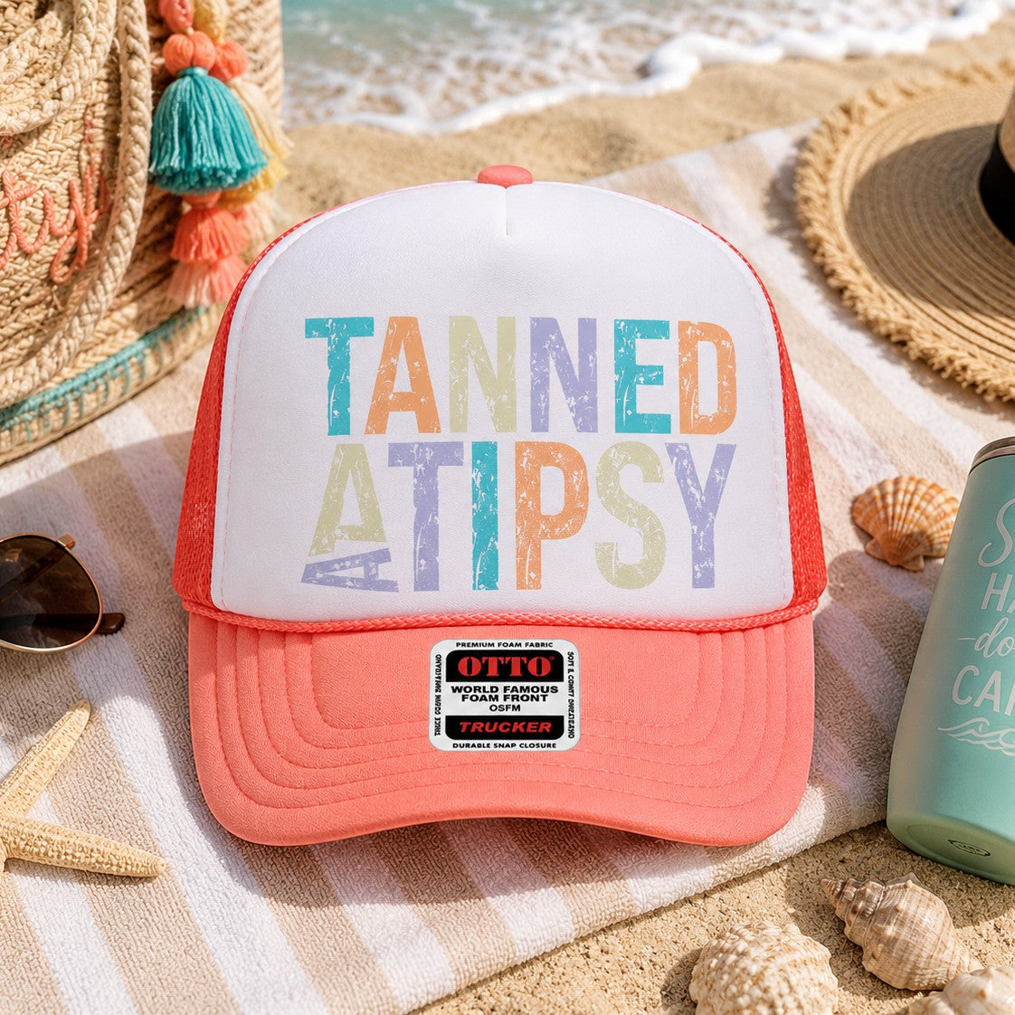 Tanned And Tipsy Trucker Hat