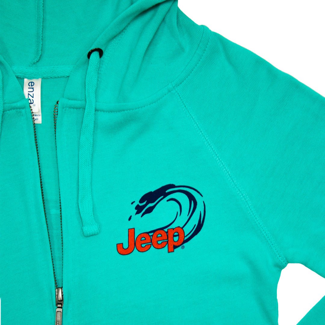 Ladies Jeep® Beachin' Good Time Zip-Hoodie-FINAL SALE