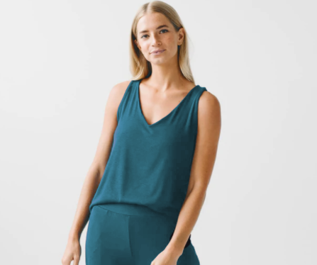 TEAL LOUNGE TANK