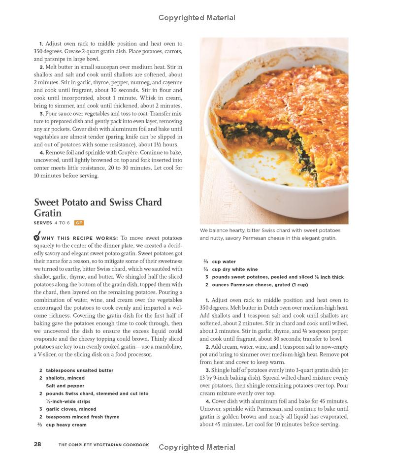 The Complete Vegetarian Cookbook: A Fresh Guide to Eating Well With 700 Foolproof Recipes (Spiral Bound)