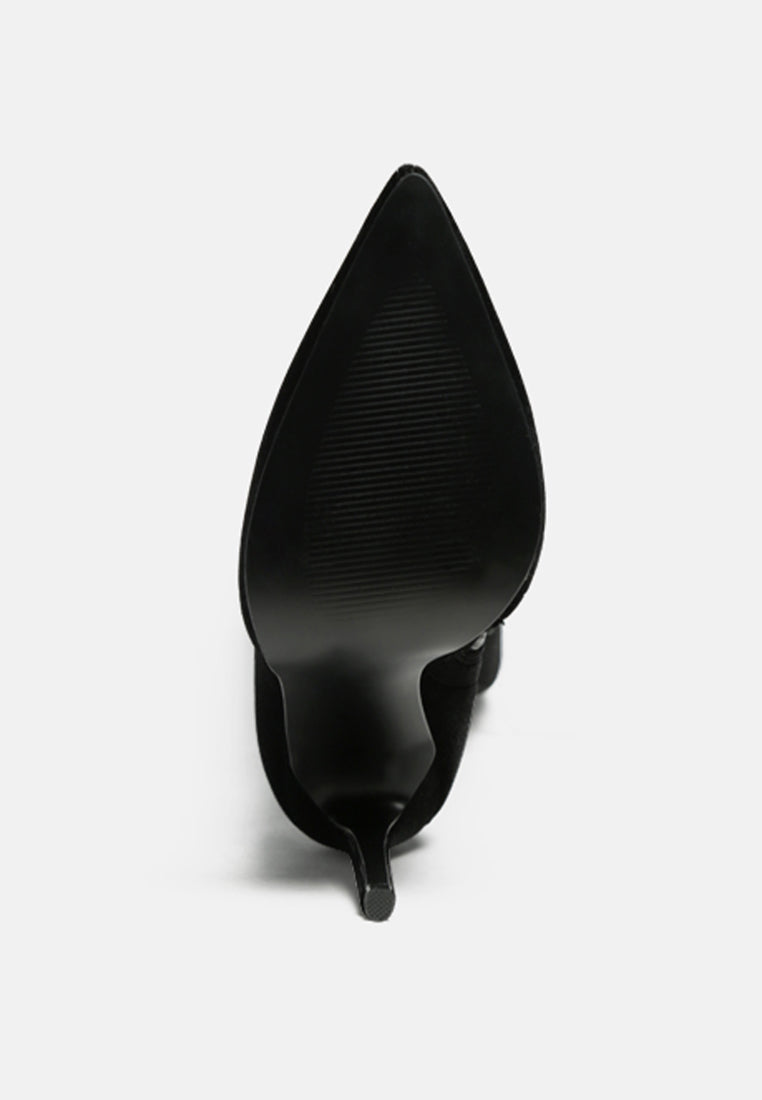 Tilera Stretch Over The Knee Stiletto Boots