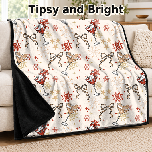 Tipsy and Bright-Soft Throw Blanket 14 Run- (PREORDER CLOSES 9/28, ETA DECEMBER)