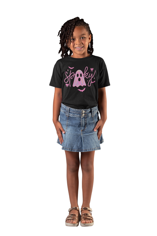 Lil' Miss Spooky Youth & Toddler Graphic Tee