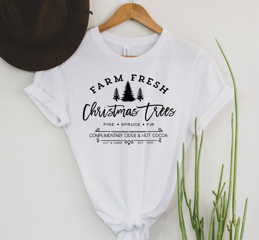 Farm Fresh Trees Graphic Tee