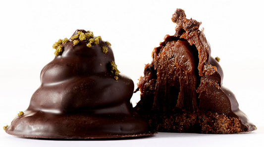 Mint Chocolate Dulce de Leche Truffles