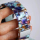 Perla Tron Cristal Silver Hardware