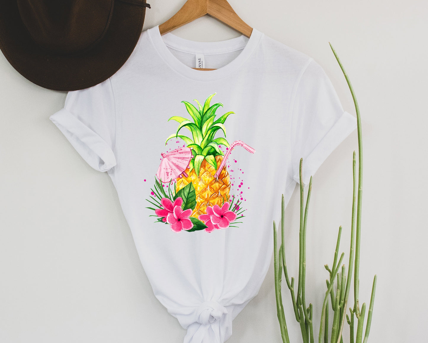 Tropical Pineapple Graphic Tee