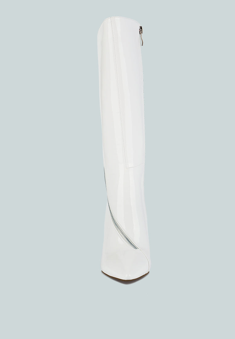 Tsaroh Zip Around Calf Boot