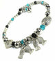 Black/Turquoise
