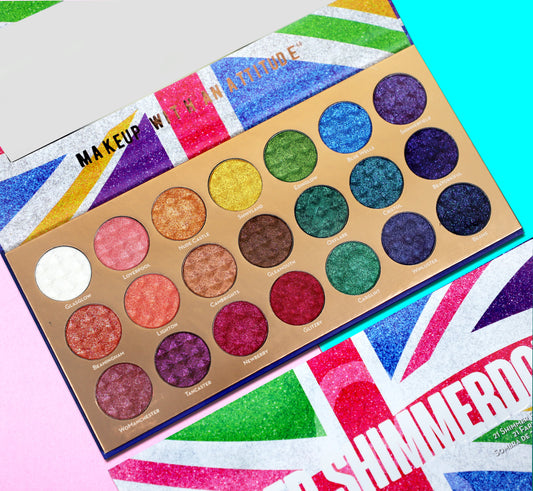 United Shimmerdom -  21 Shimmer Eyeshadow Palette