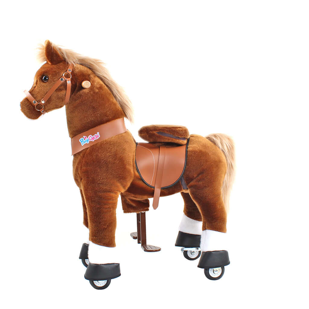 Model U Ride-On Pony Toy Age 4-7 Brown