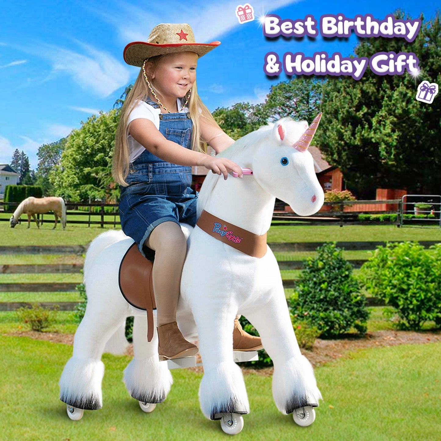 PonyCycle Large Riding Unicorn