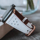 Vicus White Leather