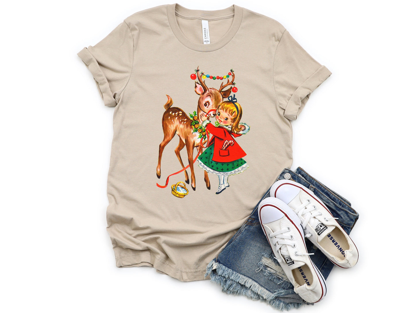 Vintage Deer Graphic Tee