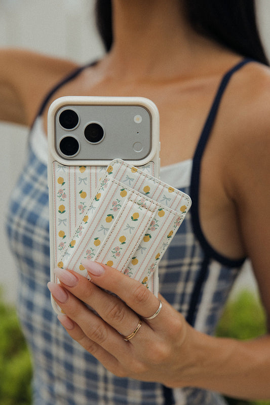 Sweet Lemon Magnetic Wallet