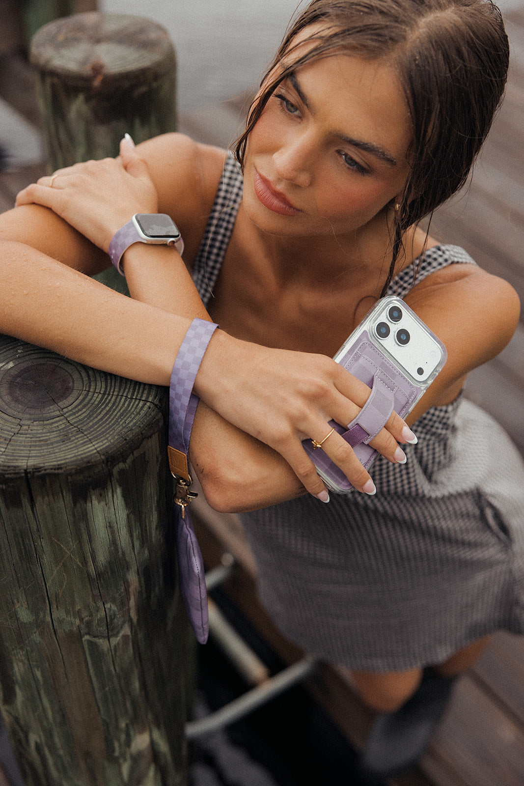 Purple Haze Wrist Lanyard