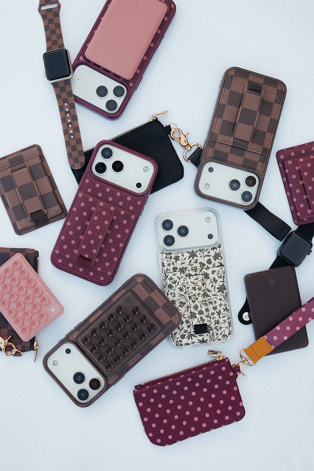 Cocoa Check Magnetic Wallet
