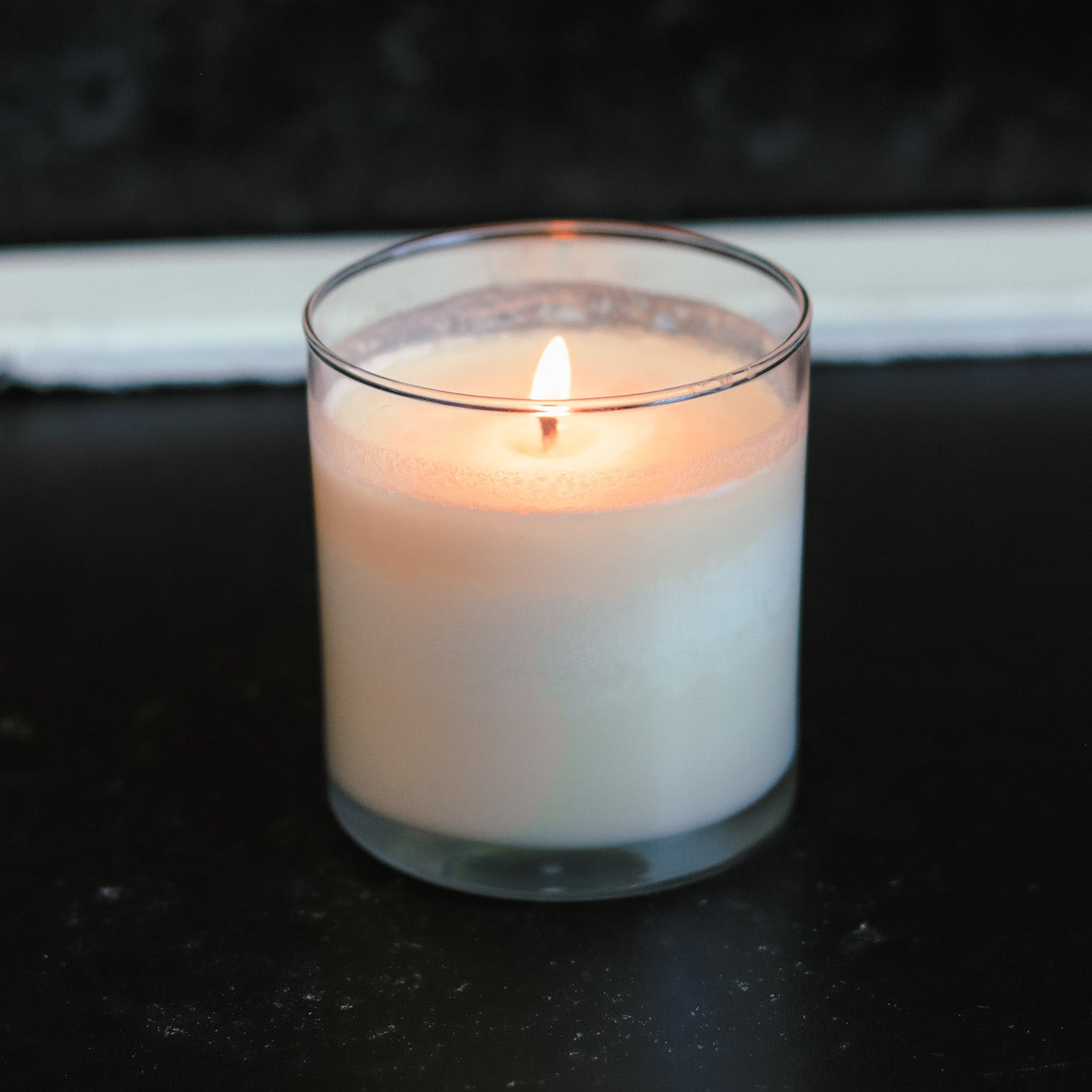 Starfruit & Mandarin - 9 oz Whiskey Glass Candle
