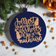 Dark Blue with Gold
