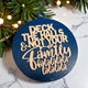 Dark Blue with Gold