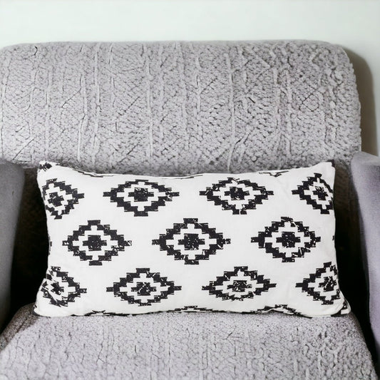 Wild At Heart Double-Sided Canvas Decorative Pillow 22x12 Accent Throw Pillow
