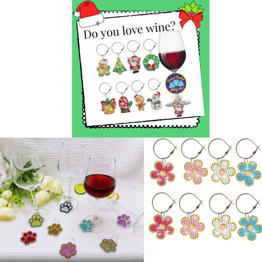Wine Glass Markers