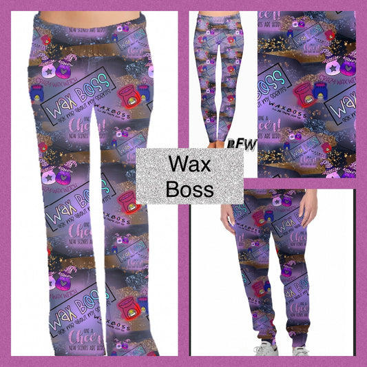 Wax Boss leggings, lounge pants and joggers