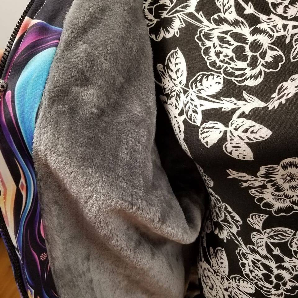 JACKET RUN 14-CHAKRA-FLEECE OR COTTON LINER-PREORDER CLOSING 12/16