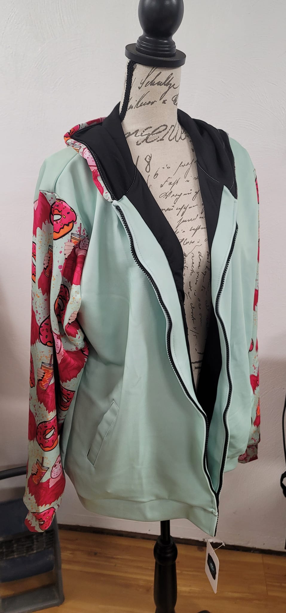 JACKET RUN 14-ROSE-FLEECE OR COTTON LINER-PREORDER CLOSING 12/16