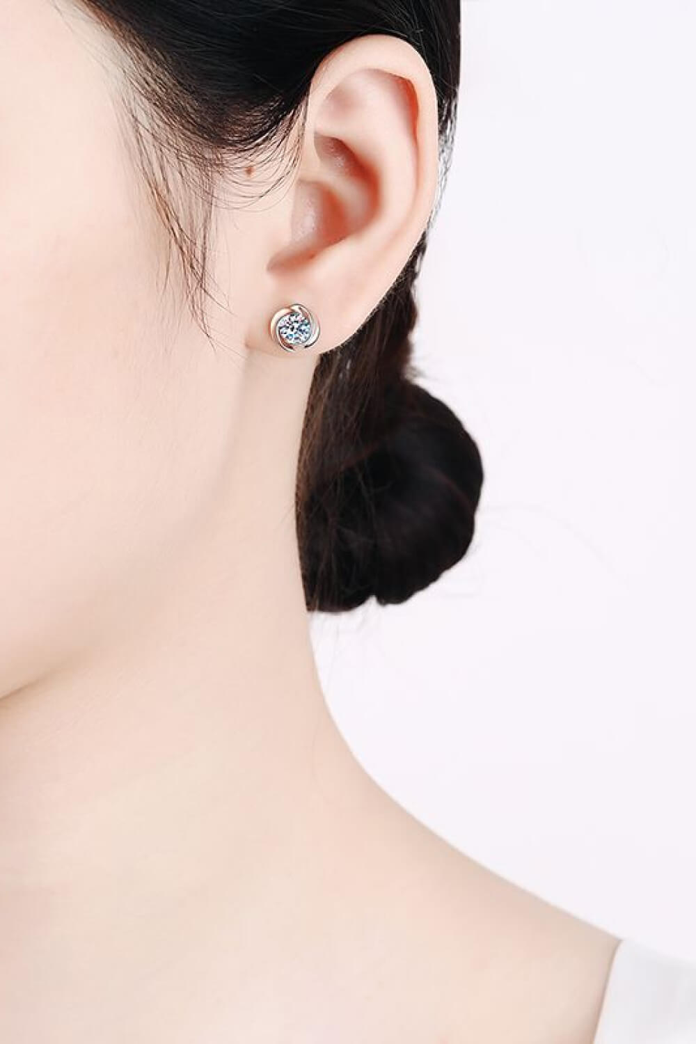 Feeling Fun Moissanite Stud Earrings  (PREORDER)